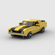 Bumblebee Chevrolet Building Block Car Model - $38.77