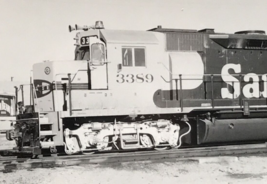 Atchison Topeka &amp; Santa Fe Railway Railroad ATSF #3389 GP35 Electromotive Photo - £7.58 GBP