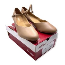 New So Danca CH50 Caramel Character Theatre Shoes Size 5 Dance Leather - £30.38 GBP
