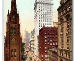 Church and Surety Building New York City NY NYC UDB Postcard U20 - £2.06 GBP
