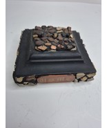 Handmade USMC Marine Mini Flag Holder Base - $231.50 MXN