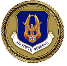 Air Force Reserve Medallion for Box Cremation Urn/Flag Case - 3 Inch Dia... - $109.99