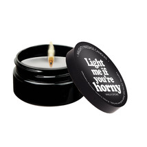 Light Me If You&#39;Re Horny Massage Candle 2 oz. - $10.00