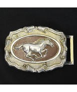 Mustang Western Style Belt Buckle Horse  2½&quot;  X 3¼ &quot; - $22.53