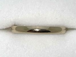 3 mm Wedding Band Ring REAL Solid 14k Yellow Gold 2.8 g SIZE 11 - $6,177.12 MXN