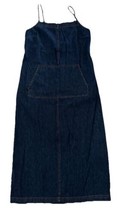 Lauren Jeans Co Vintage Denim Maxi Dress  Petite Medium New With Tags - £46.86 GBP