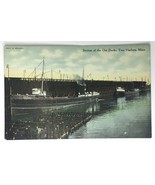 Section of the Ore Docks Two Harbors Minnesota PC Boats MN Minn Unposted - $16.00