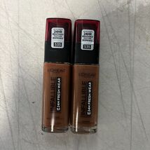 Lot of 2 -LOREAL Infallible 32hr Fresh Wear Foundation 535 Espresso 1.0 ... - $12.75