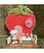 VTG 1980s Strawberry Shortcake 3D Berry Clock Vintage TESTED WORKS Bradl... - $88.29 CAD