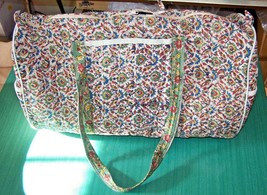 Sam Hilu&#39;s Collection - Quilted Tote / Purse / Handbag - Multi-Color - Sm Defect - £23.97 GBP