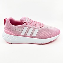 Adidas Swift Run 22 Light Pink White Womens Sneakers GV7972 - £52.36 GBP