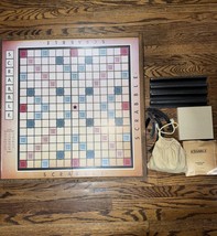 HUGE &quot;GIANT&quot; DELUXE TURNTABLE SCRABBLE Game Broken Lazy Susan 2011 - $54.00