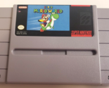 SUPER MARIO WORLD (Super Nintendo SNES, 1991) Authentic Cartridge TESTED... - $33.99