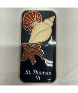 Vtg Beautiful Star Fish SEASHELL Magnet, St. Thomas - $181.52 MXN