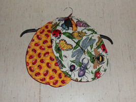Nwt Set Of 2 Jibs By Jean Bugs Insects Novelty Print Lined Baby / Toddler Bibs - £17.15 GBP