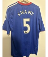 MENS Large Kwami #5 Chelsea FC Adidas Soccer Football Futbol Jersey - £23.64 GBP