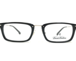 Brooks Brothers Eyeglasses Frames BB2010 6000 Polished Black Silver 50-1... - $74.58