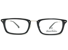 Brooks Brothers Eyeglasses Frames BB2010 6000 Polished Black Silver 50-1... - $74.58