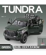Green 1:24 Toyota Tundra SUV Model Car Diecast Miniature Metal Car Off-R... - €35,16 EUR