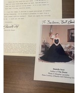 Autographed  Photo from Danielle Steel,  5x7 with Letter - $841.82 MXN