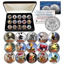 Nyc Thanksgiving Day Parade Jfk Half Dollar 15 Coin Set Mickey Mouse With Box - £59.68 GBP