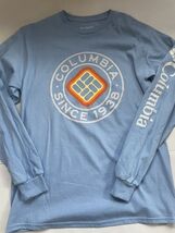 Columbia Sportswear Mens Long Sleeve Shirt Size Medium Light Blue NWT Ou... - $26.68