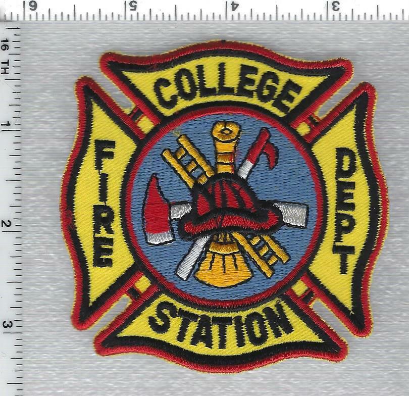 College Station  Fire Department (Texas)  Shoulder Patch - $23.33