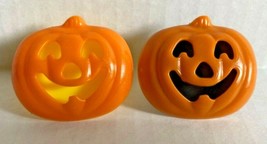 Bakery Crafts Plastic Cupcake Rings Toppers New Lot of 6 &quot;Jakc-O-Lantern... - £5.45 GBP