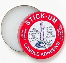 STICK-UM Candle Adhesive Glue Old Craftsmen&#39;s Indian Brand stickum stick... - $306.25 MXN
