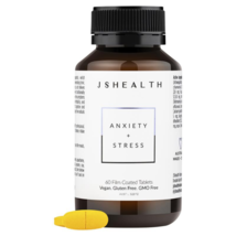 JSHEALTH Anxiety + Stress Formula 60 Tablets - £105.47 GBP