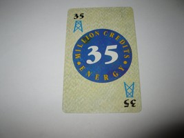 1986 Power Barons Board Game Piece: $35 Million Credits Energy card - $1.00