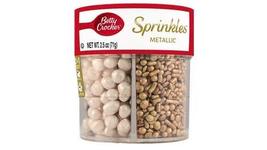 Betty Crocker Premium Metallic Sprinkles, 2.5 oz (71g) - £6.22 GBP