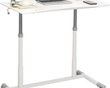 Computer, Compact Height Adjustable Sit Table w/Lockable Casters, Suitab... - $390.99