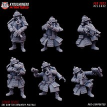 Shi Gun-Tai Infantry Pistol * Grim Dark * Sci-Fi Miniatures Proxy Army 32mm - £5.58 GBP