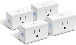 Ul Certified, 2.4G Wifi Only, 4-Pack(Ep10P4), White, Kasa Smart Plug, An... - $35.94