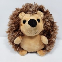 Spark Create Imagine Hedgehog 6&quot; Plush Brown Stuffed Animal Soft Porcupine - $19.79