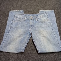 Levi&#39;s 511 Jeans Men 30x30 Blue Denim Pants Low Slim Pants Straight Leg - £18.37 GBP
