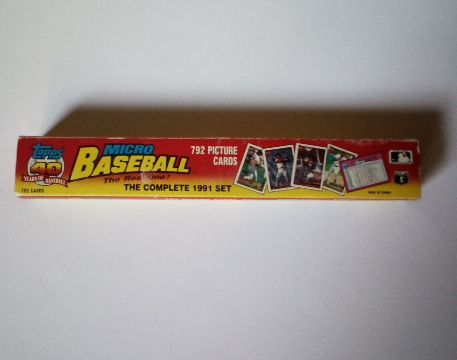 Primary image for 1991 Topps 40 Years of Baseball Micro Baseball Cards