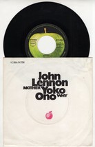 John Lennon Yoko Ono Mother / Why 1970 Germany Single Apple Beatles - £11.80 GBP