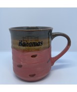 BAHAMAS MUG Stoneware Earth Tones Coffee Cup 16oz - $14.26 CAD