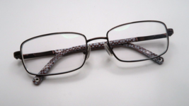 COACH Janelle Coffee Eyeglasses Frames Only 52-17 - £15.55 GBP