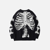 Vintage Skeleton Oversized Sweater - $29.99
