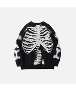 Vintage Skeleton Oversized Sweater - $42.08 CAD