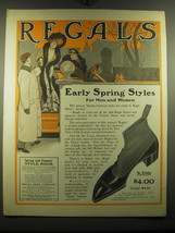 1908 Regal St. Croix Style 9FP5 Shoe Ad - Regals Early Spring Styles for Men  - £14.48 GBP