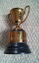 VTG 1955 Soybean Growers Club Virginia Winner Trophy Keystone Silver Inc. - £27.93 GBP