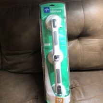NEW Medline 19" Adjustable Suction Grab Bar - Pivots to Accommodate Angles WHITE - $9.89