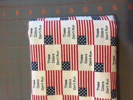 fabric- these colors don’t run American pride II 1/2 yrd - $4.45