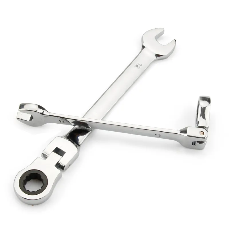 Multifunction Activities Ratchet Wrench Set 180 degrees Flexible Open End Wrench - £75.71 GBP