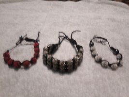 lot of 3 Braclets Shiney - $14.85