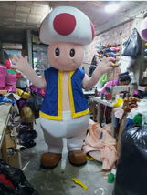 New Toad Videogame Game Mascot Costume Character Cosplay Halloween Party... - $390.00